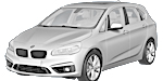 BMW F45 U283U Fault Code